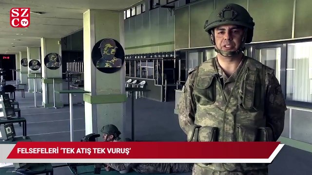 Felsefeleri 'tek atış, tek vuruş'