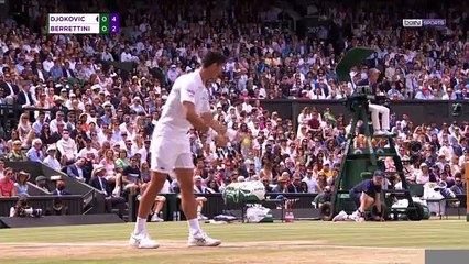 Wimbledon : Roi du gazon, Djokovic égale Federer et Nadal avec un 20ème Grand Chelem (Beinsports-FR)
