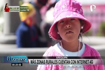 Arequipa: más zonas rurales cuentan con acceso a internet 4G