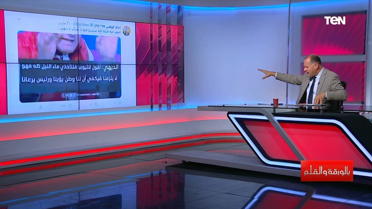 الصحفي الإسرائيلي إيدي كوهين يتناول تصريحات كاذبة ومزيفة لنشأت الديهي.. شاهد واحكم بنفسك