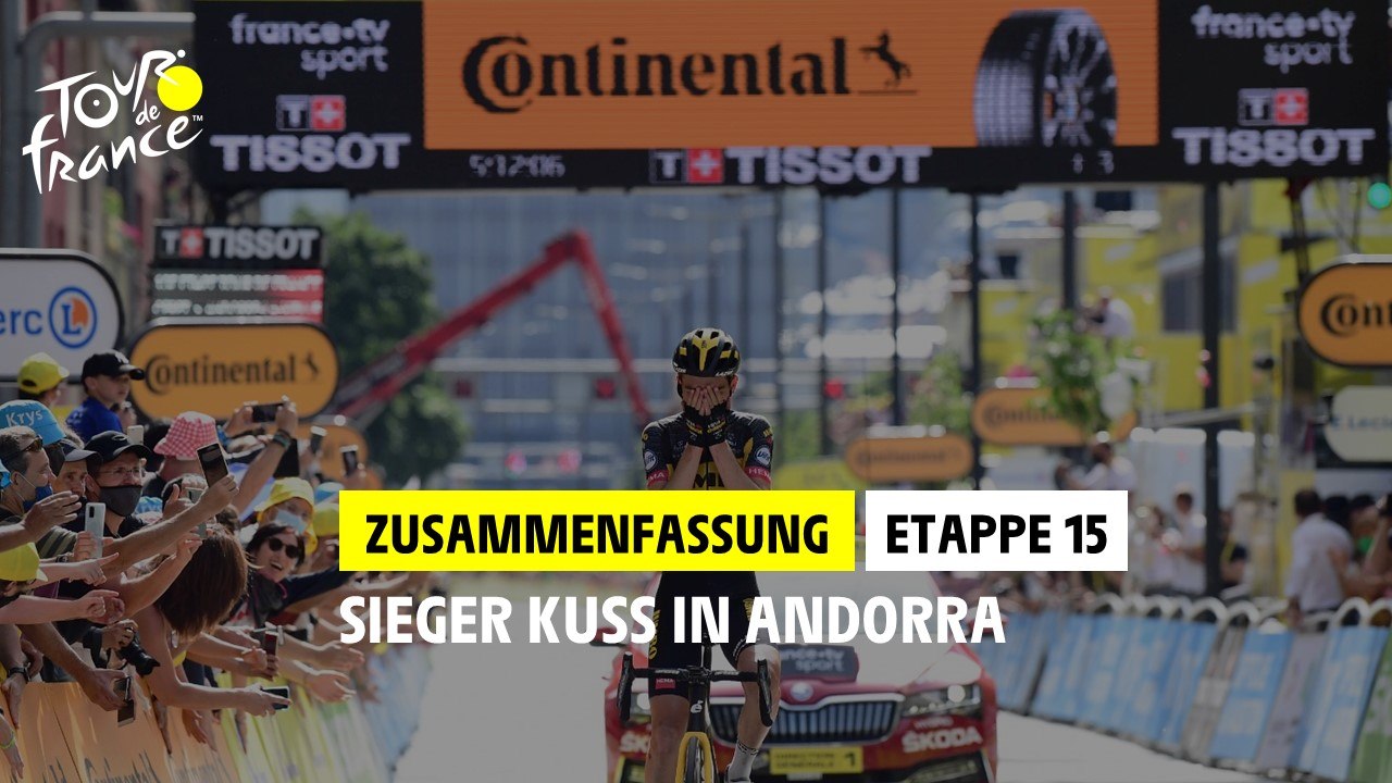 Zusammenfassung - Etappe 15 - #TDF2021