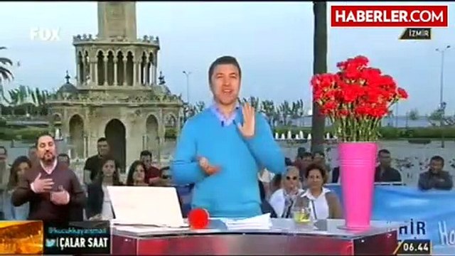 Erdoğan'ın tepki gösterdiği FOX spikeri İsmail Küçükkaya İzmir'de fena çuvalladı