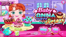 Baby Anna Tasty Cupcakes Frozen Princess Anna Cake Decoration Game for Kids