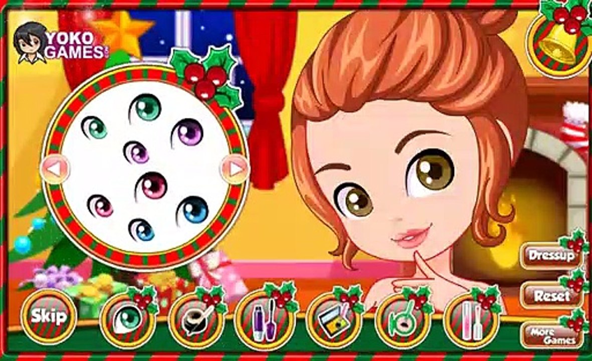 Christmas Dress Up And Make Up   Best Game for Little Girls - Baby Games To Play