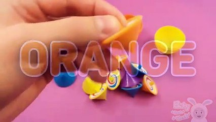 Learn Colors with Spinning Top! Find the Right Colour! Lesson 1