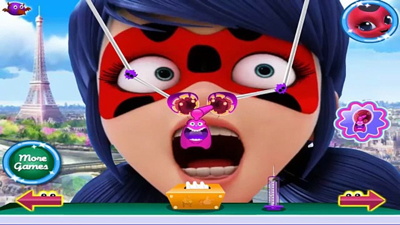 Miraculous Ladybug Nose Problem - Miraculous Ladybug and Cat Noir Games (2)  - video Dailymotion