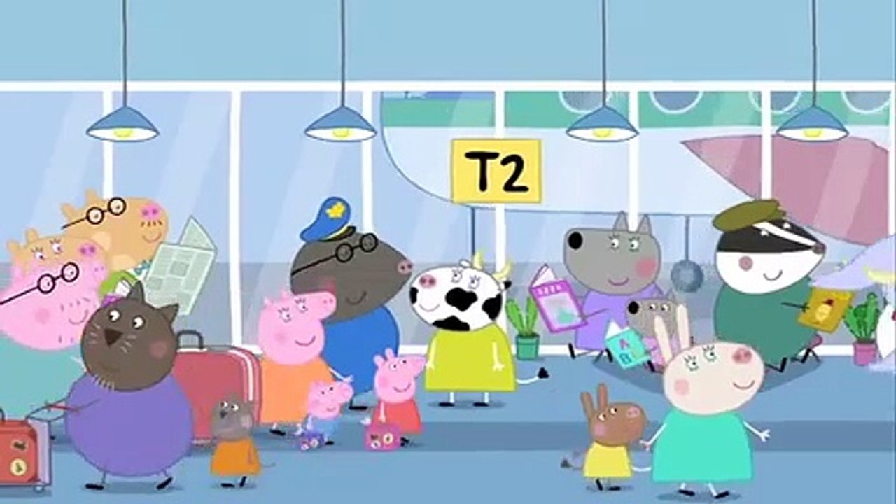 Peppa Pig Flying on Holiday video Dailymotion