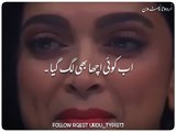 Poetry Status - Urdu Poetry - Sad Poetry WhatsApp Status - Emotional WhatsApp Status - Urdu Poetry WhatsApp Status Video