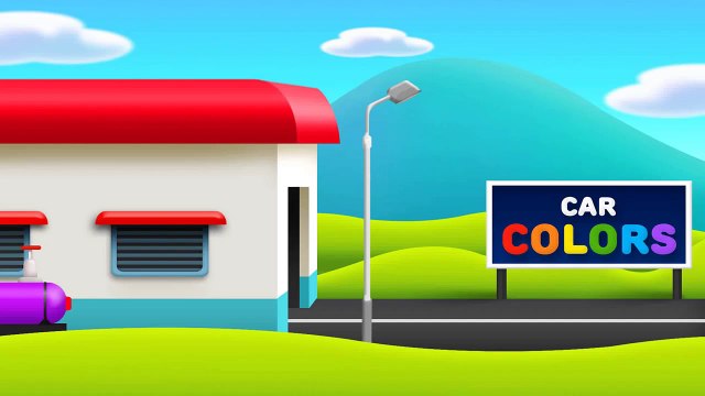 Y en por coche coches colores cómo Niños Aprender estación de el para vehículo lavar lavado yovogame