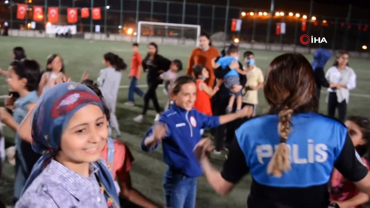 Hakkari’deki çocuk şenliği misket oyun havasıyla sona erdi