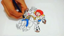 Disney Filme Toy Story Woody Jessie e Bala no Alvo Desenho Completo em Portugues - BrinksToysKids