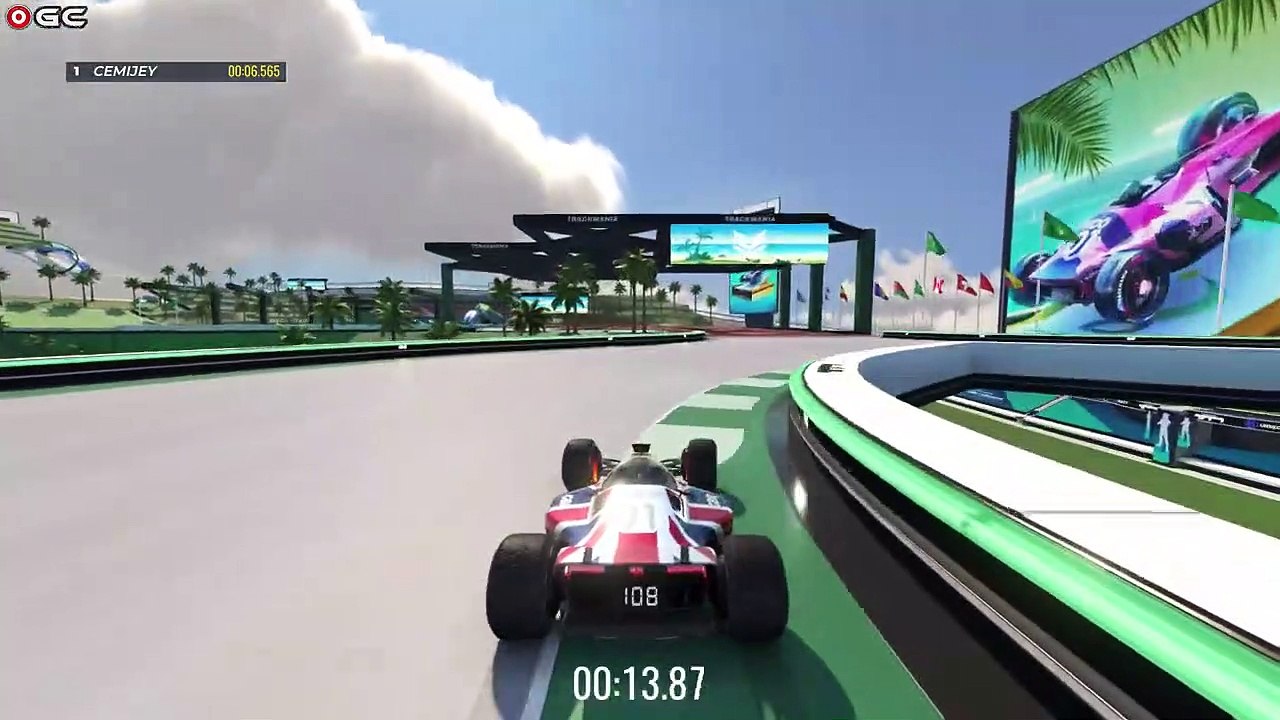 Trackmania New Royal Mode / Stunts Crazy Formula Car Games / Gameplay