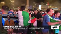 Euro-2021 : l'Italie sacre aux tirs au but face  l'Angleterre