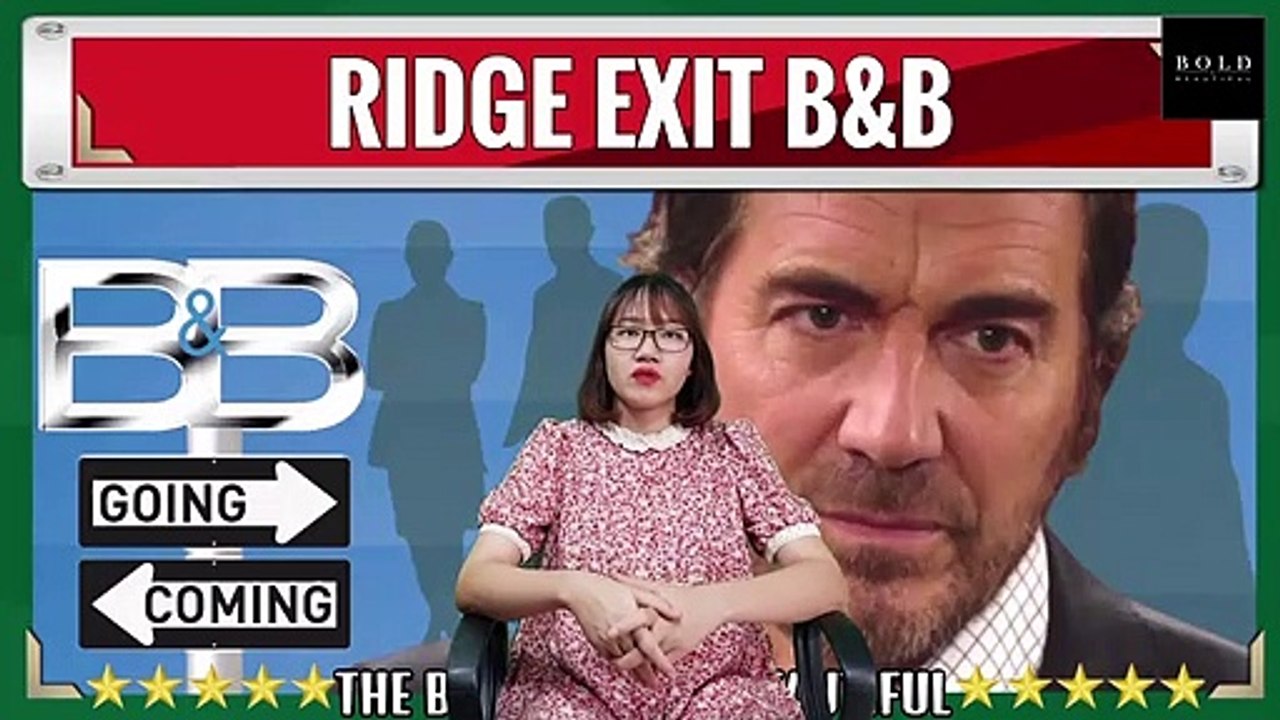 SAD NEWS Thorsten Kaye (Ridge) Will Leave B&B CBS The Bold and the