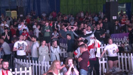 England  - Italy pens reaction knowsley safari park