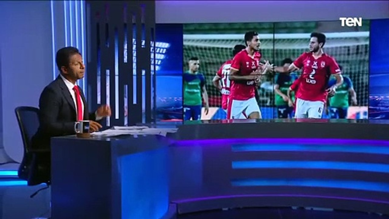 "الأهلي فرم المقاصة".. مقدمة قوية من محمد فاروق عقب فوز الأهلي على مصر المقاصة بالدوري