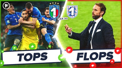 Les Tops et Flops d'Italie-Angleterre