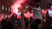 Euro 2020, l'esultanza della piazza di Repubblica delle Idee a Bologna dopo l'ultimo rigore