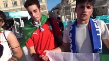 Euro2020, sale la febbre da finale: a Piazza del Popolo tifosi vestiti da gladiatori