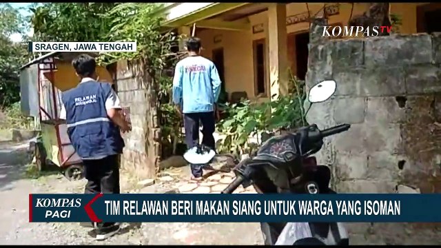 Penjual Ini Bagikan Bubur Ayam Gratis untuk Warga yang Sedang Isolasi Mandiri