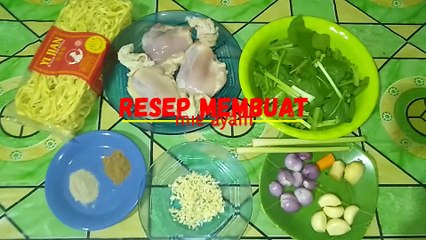 resep mie ayam