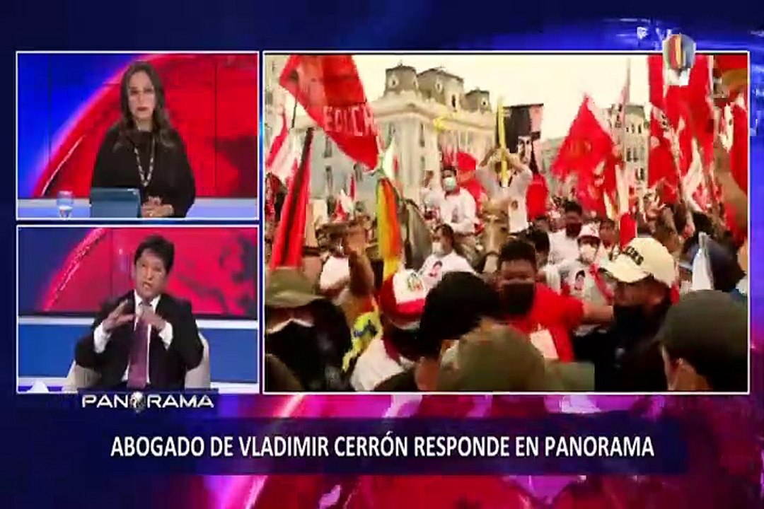 Abogado de Cerrón rechazó el presunto financiamiento ilícito a la campaña de Perú Libre