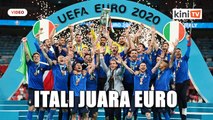 Itali juara Euro 2020, tewaskan England melalui sepakan penalti