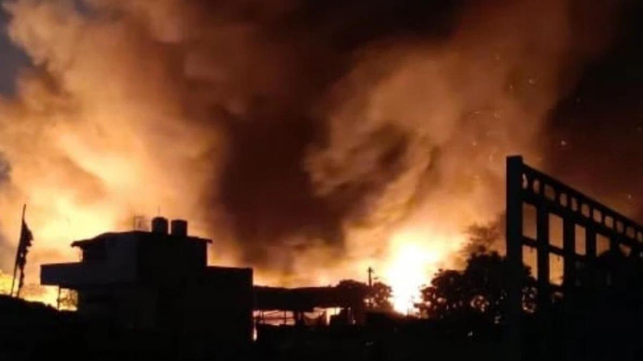 Delhi: Fire at PVC godown, no casualty reported