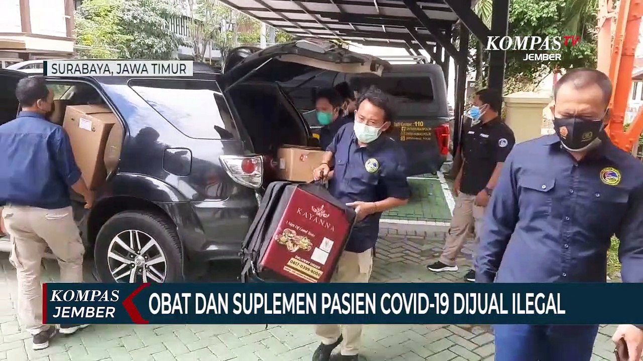 Praktek Jual Beli Obat dan Suplemen Covid-19 Ilegal Dibongkar Polisi
