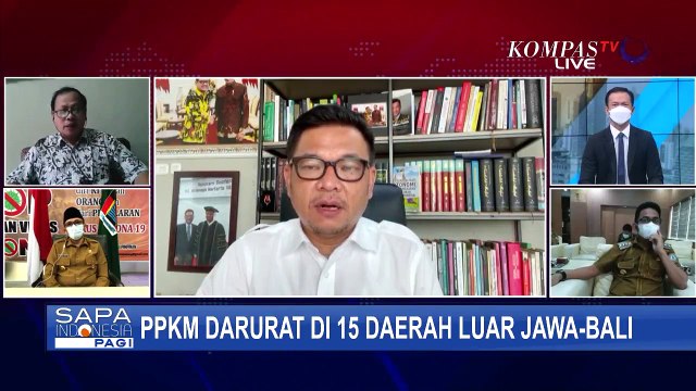 Sosialisasi Penerapan PPKM Darurat Luar Jawa-Bali