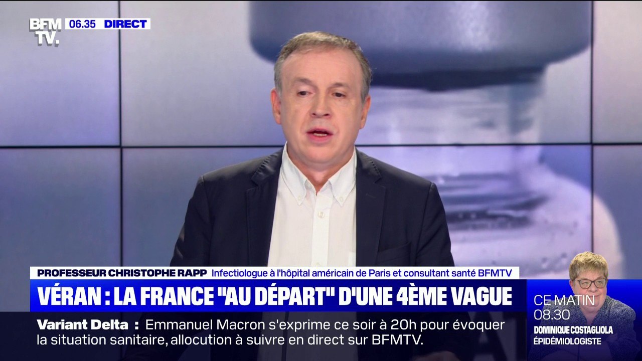 Variant Delta: l'infectiologue Christophe Rapp estime "nécessaire des mesures urgentes"