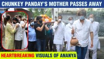 Ananya Panday BREAKS DOWN As Her Grandma Passes Away Heartbreaking Visuals From Her Final Journey
