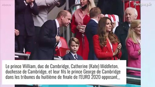 Finale de l'Euro 2020 : le prince George dépité, Kate et William face au rêve anglais brisé