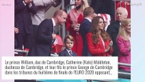 Finale de l'Euro 2020 : le prince George dépité, Kate et William face au rêve anglais brisé