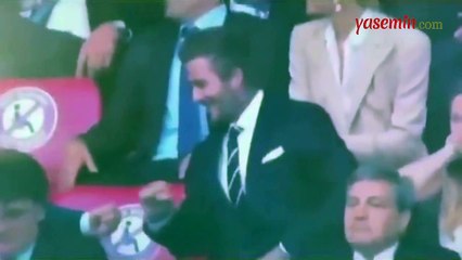 Tom Cruise ve David Beckham'dan erken gol sevinci!