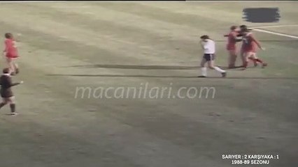 Sarıyer 2-1 Karşıyaka [HD] 19.11.1988 - 1988-1989 Turkish 1st League Matchday 14