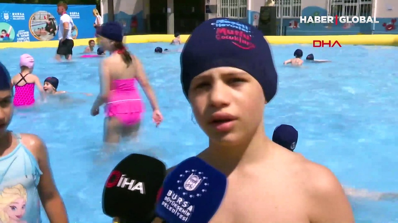 Tatil köyü değil, okul bahçesi... 7 ilçede okul bahçeleri tatil köyüne döndü