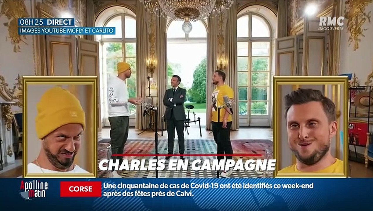 Charles en campagne : Emmanuel Macron va-t-il relever le défi lancé par McFly et Carlito ? - 12/07