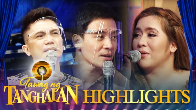 Vhong Navarro asks a question to Erik Santos and Angeline Quinto | Tawag Ng Tanghalan