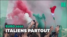 Vainqueurs de l'Euro-2021, les supporters de l'Italie ont fait la fête dans le monde entier