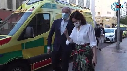 Isabel Díaz Ayuso se Vacuna en el WiZink