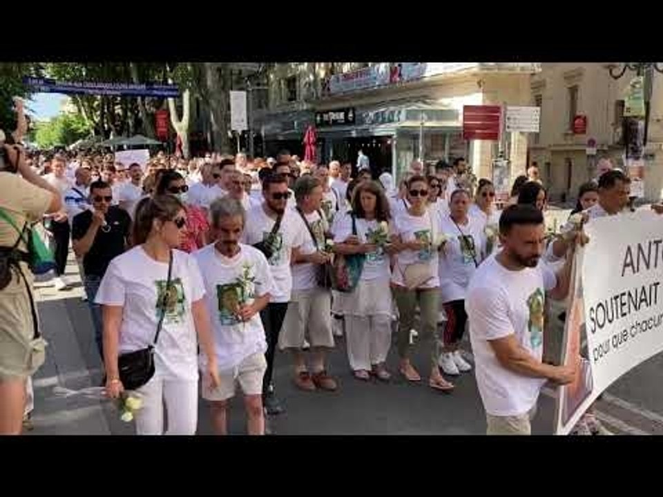 Avignon : marche blanche en hommage à Antoine Lefebvre