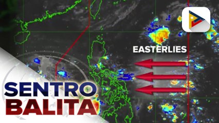 Télécharger la video: PTV INFO WEATHER: Easterlies, nakaaapekto sa buong bansa; Metro Manila makararanas ng pag-ulang dulot ng localized thunderstorms