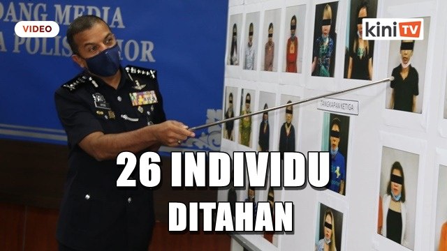 Sindiket pelacuran guna aplikasi MiChat lumpuh, 26 ditahan - Polis Johor