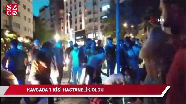 Nişantaşı'nda iki grup arasında tekmeli yumruklu kavga: 1 yaralı