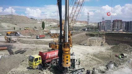 Başkentte Bağlıca Bulvarı ile Çevre Yolu birbirine bağlanıyor