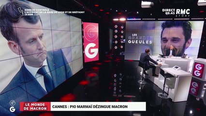 Le monde de Macron: Pio Marmaï dézingue Macron au Festival de Cannes - 12/07