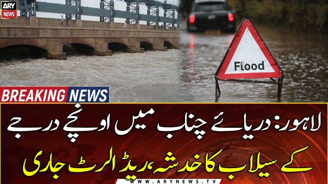 PDMA Punjab issues high flood alert for Chenab River