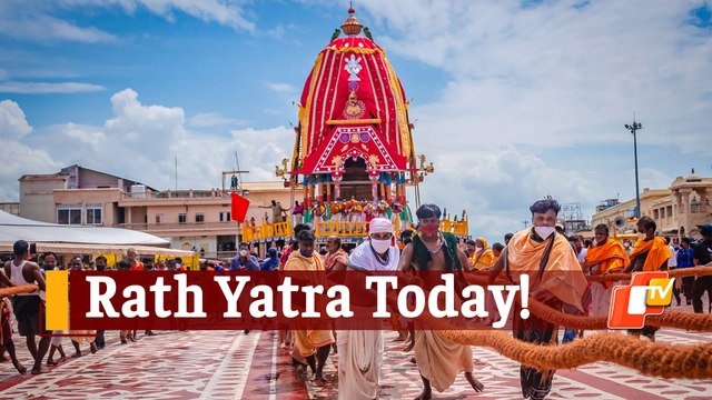 Rath Yatra In Puri; Holy Trinity Begins Their 9-Day Sojourn Sans Devotees