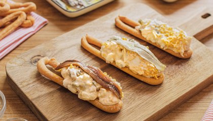 Ensaladilla rusa como se come en Murcia: marinera, marinero y bicicleta - Cocina Fácil